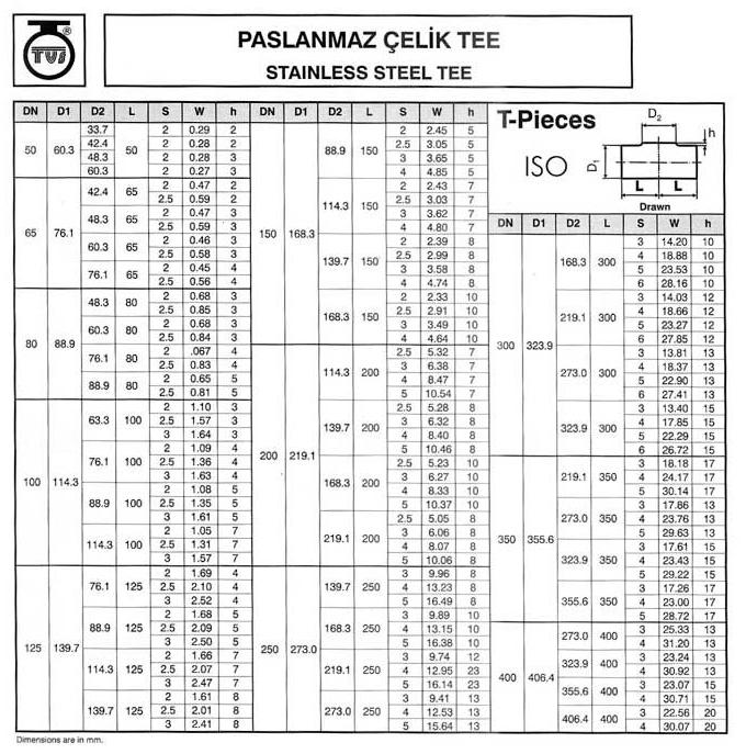 Dikişli Tee ISO