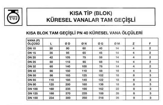 Kısa Tip Paslanmaz Buhar Ceketli Blok Küresel Vana ND40